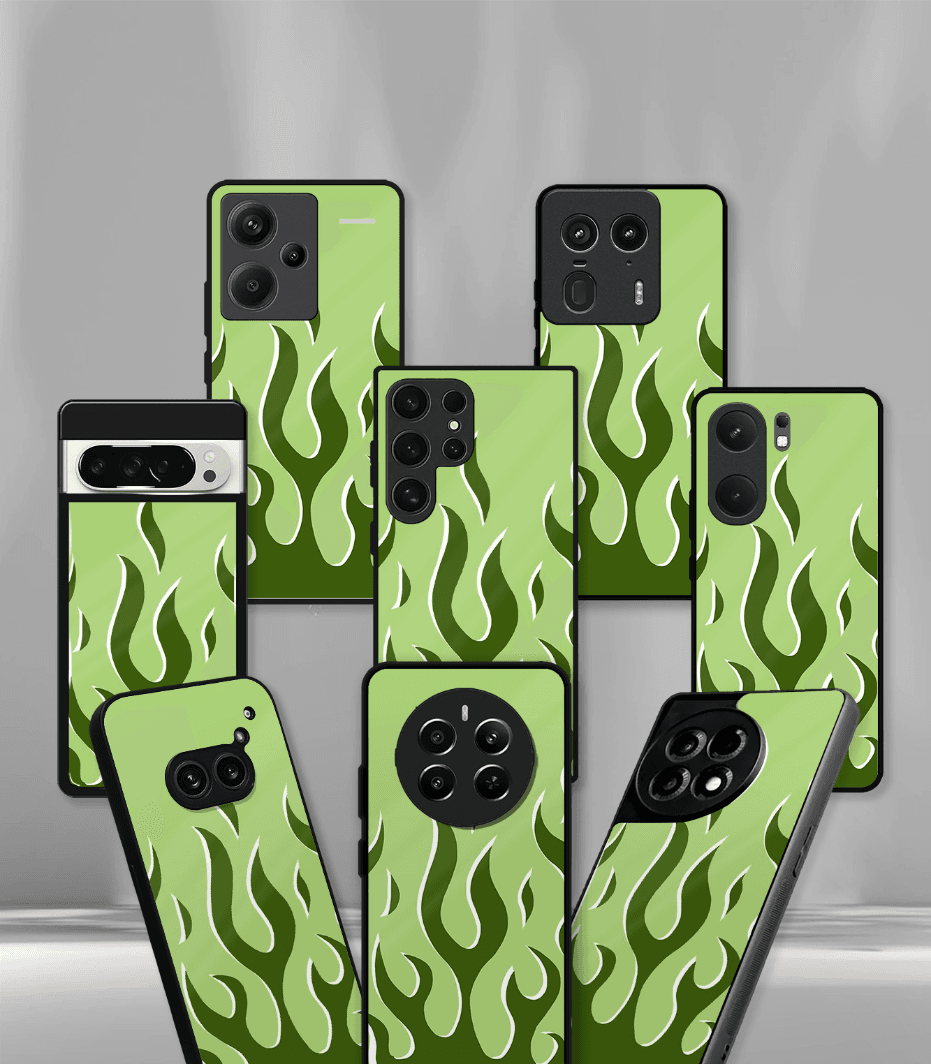 aesthetic bliss premium glossy phone case