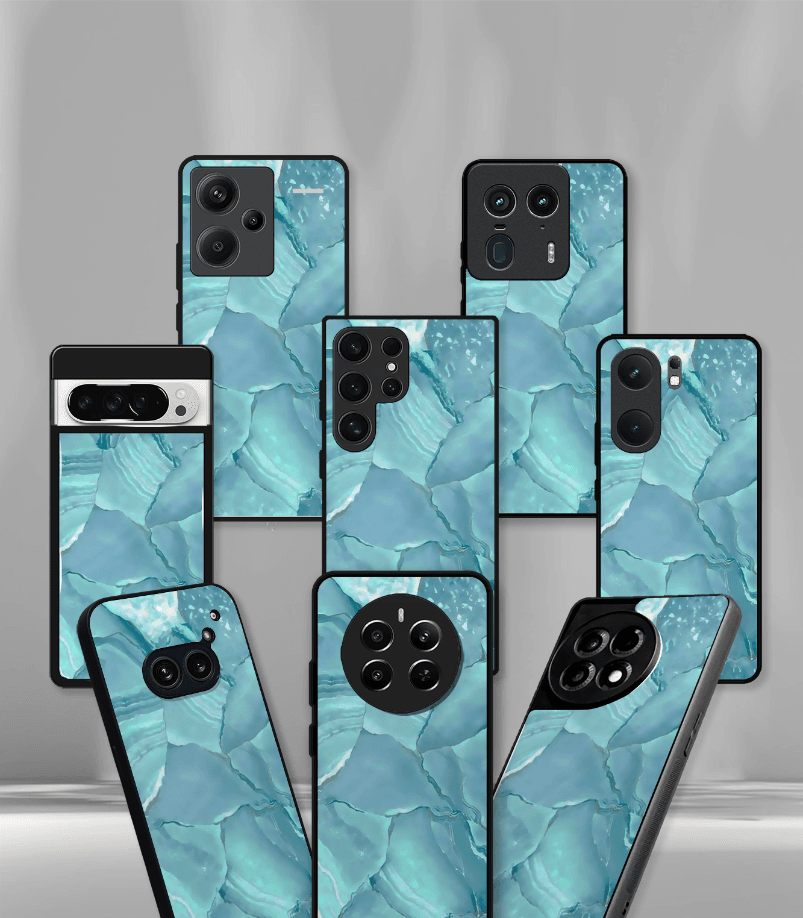 aesthetic bliss premium glossy phone case