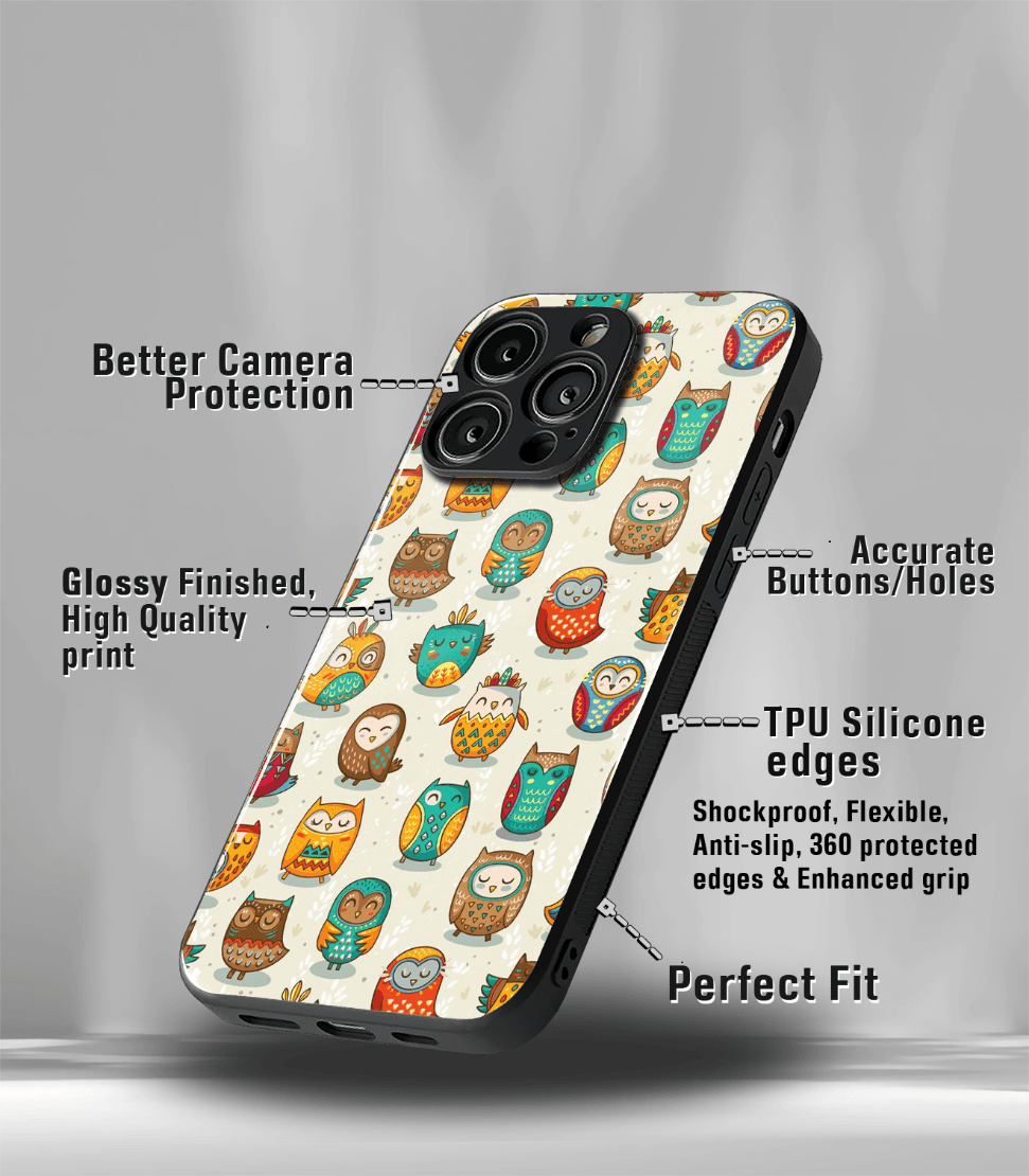 aesthetic bliss premium glossy phone case
