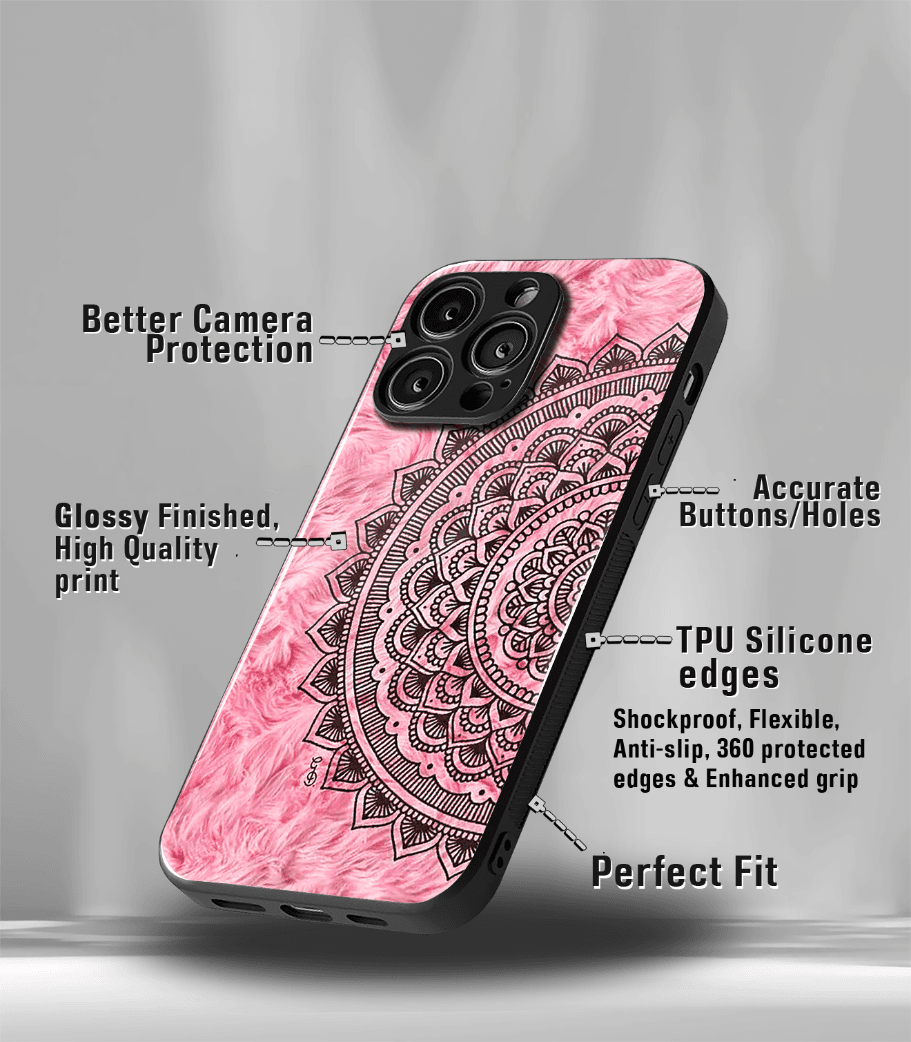aesthetic bliss premium glossy phone case