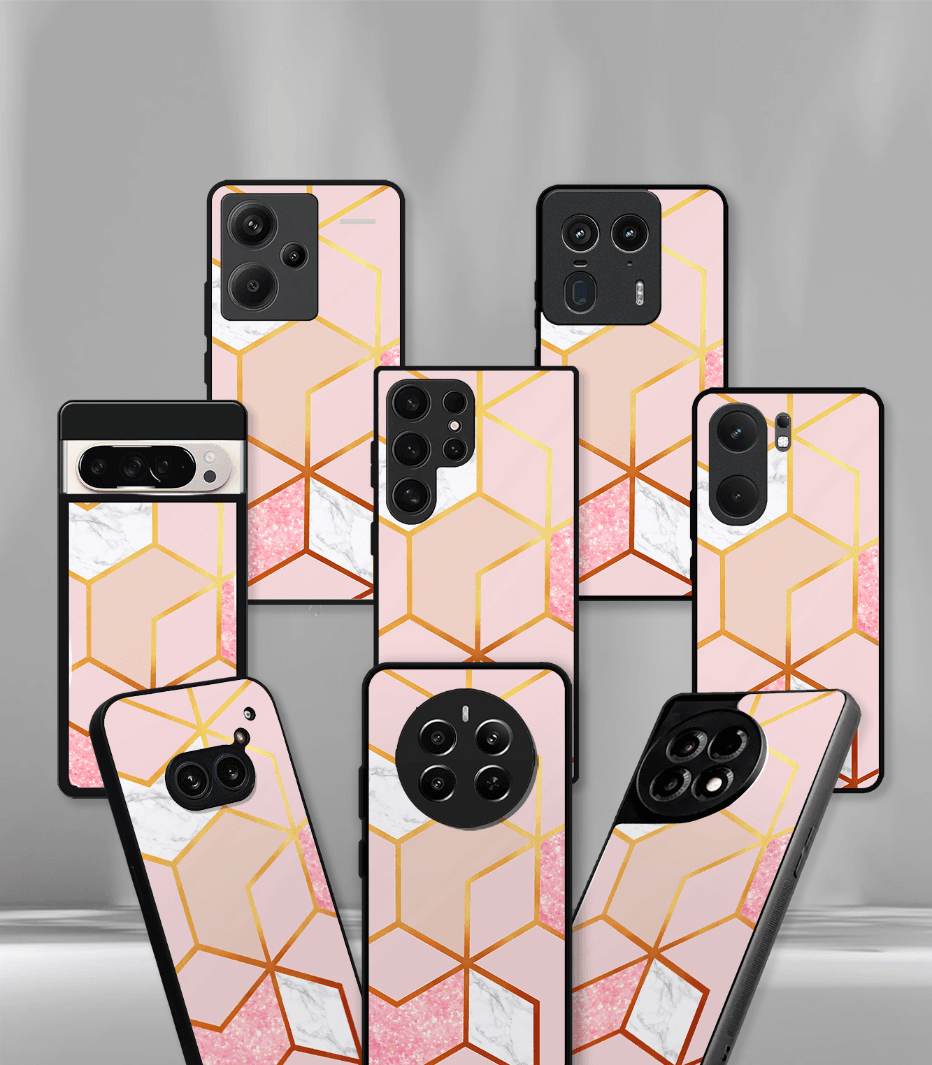 aesthetic bliss premium glossy phone case