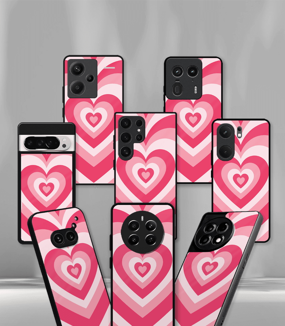 aesthetic bliss premium glossy phone case