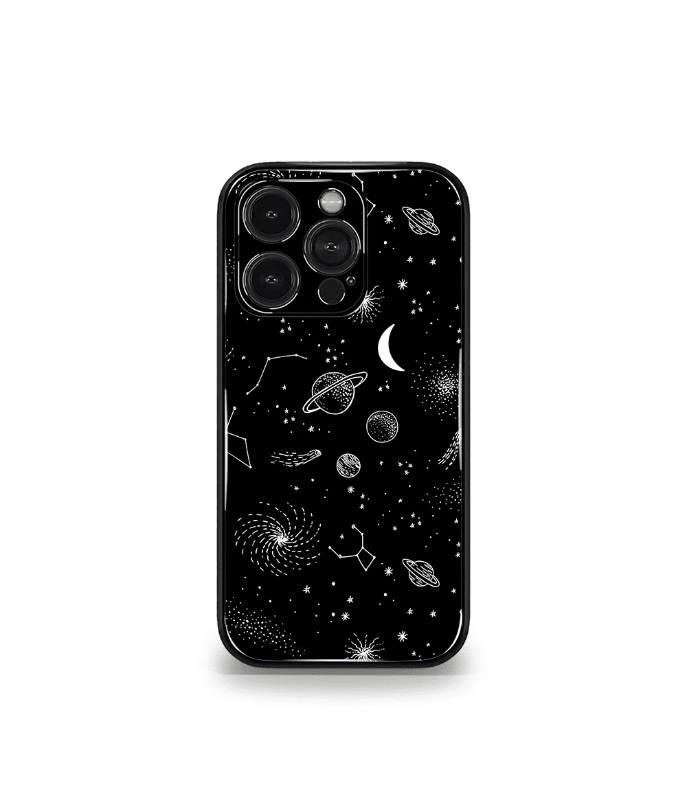 aesthetic bliss premium glossy phone case