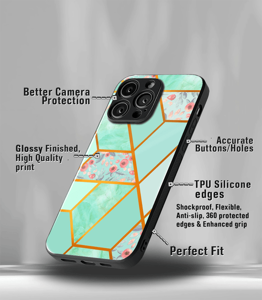 Aesthetic Bliss Premium Glossy Phone Case