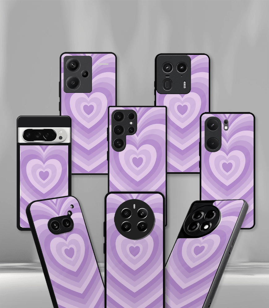aesthetic bliss premium glossy phone case