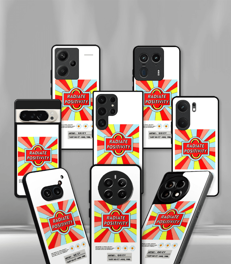aesthetic bliss premium glossy phone case