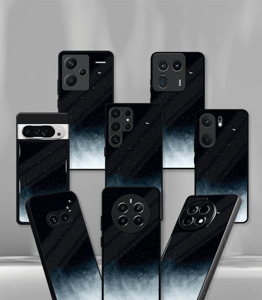 aesthetic bliss premium glossy phone case