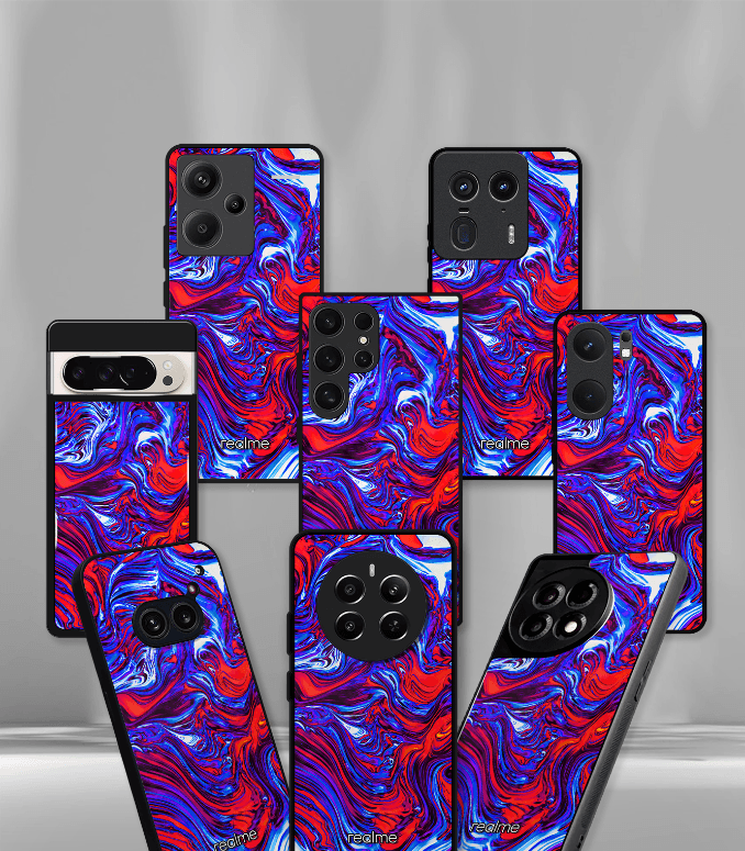 aesthetic bliss premium glossy phone case