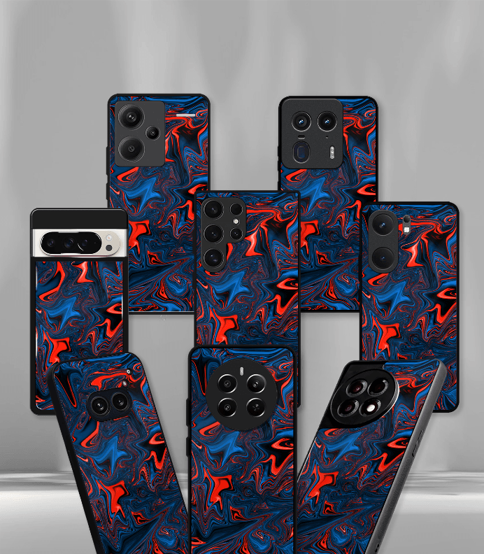 aesthetic bliss premium glossy phone case