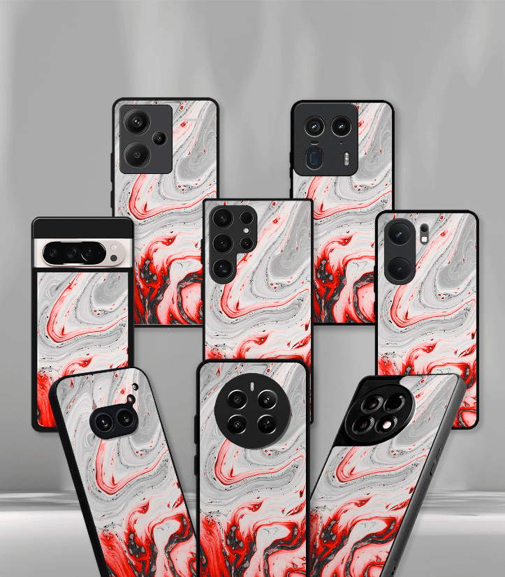 aesthetic bliss premium glossy phone case