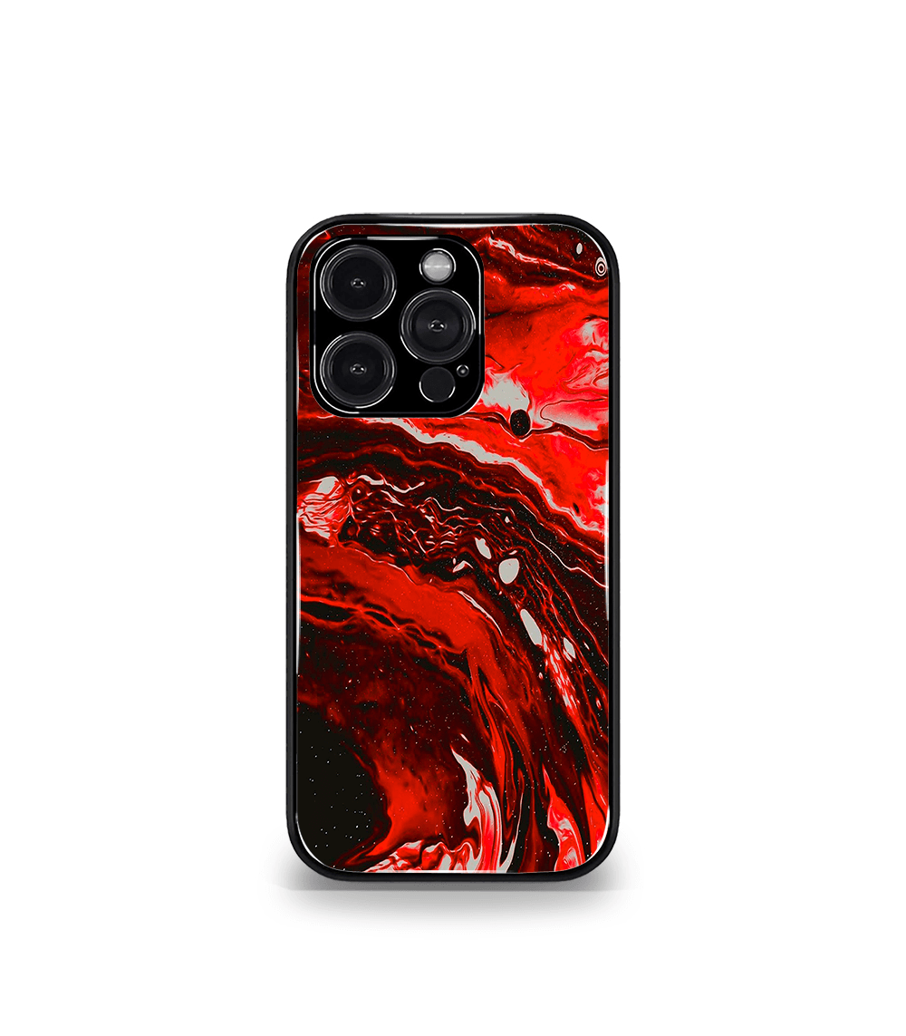 aesthetic bliss premium glossy phone case