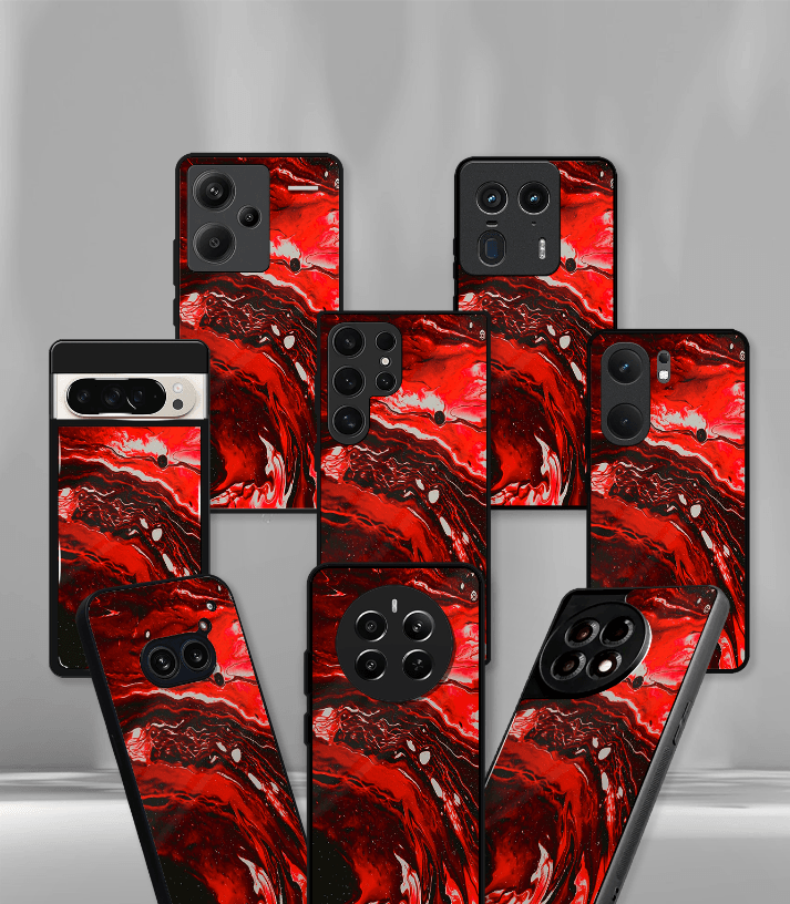 aesthetic bliss premium glossy phone case