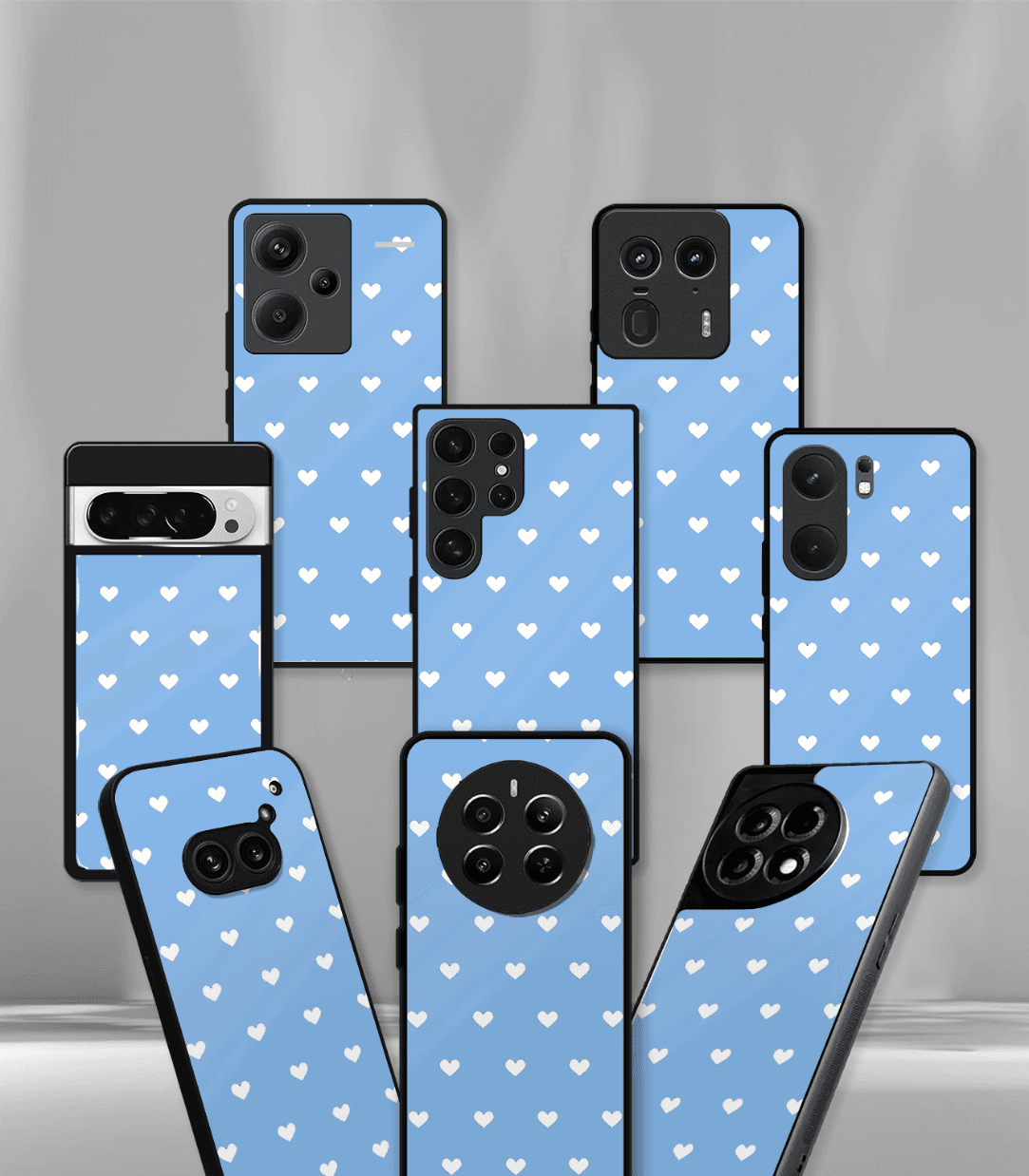 aesthetic bliss premium glossy phone case