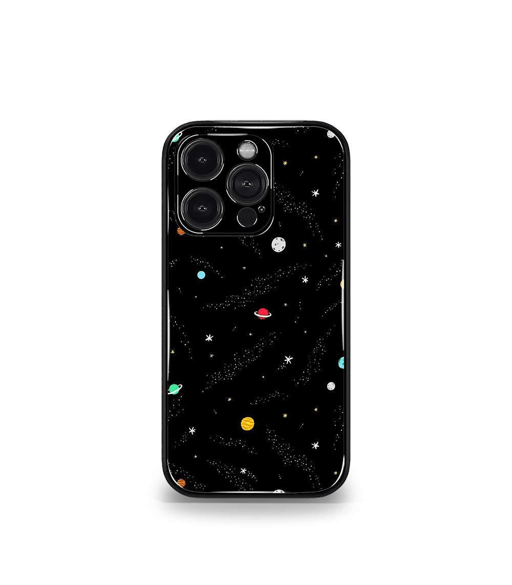 aesthetic bliss premium glossy phone case