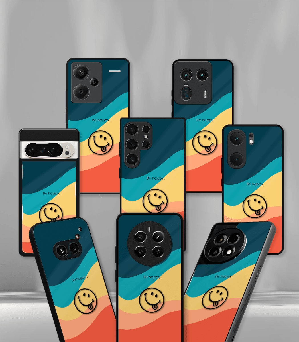 aesthetic bliss premium glossy phone case