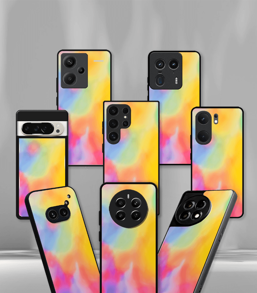 aesthetic bliss premium glossy phone case