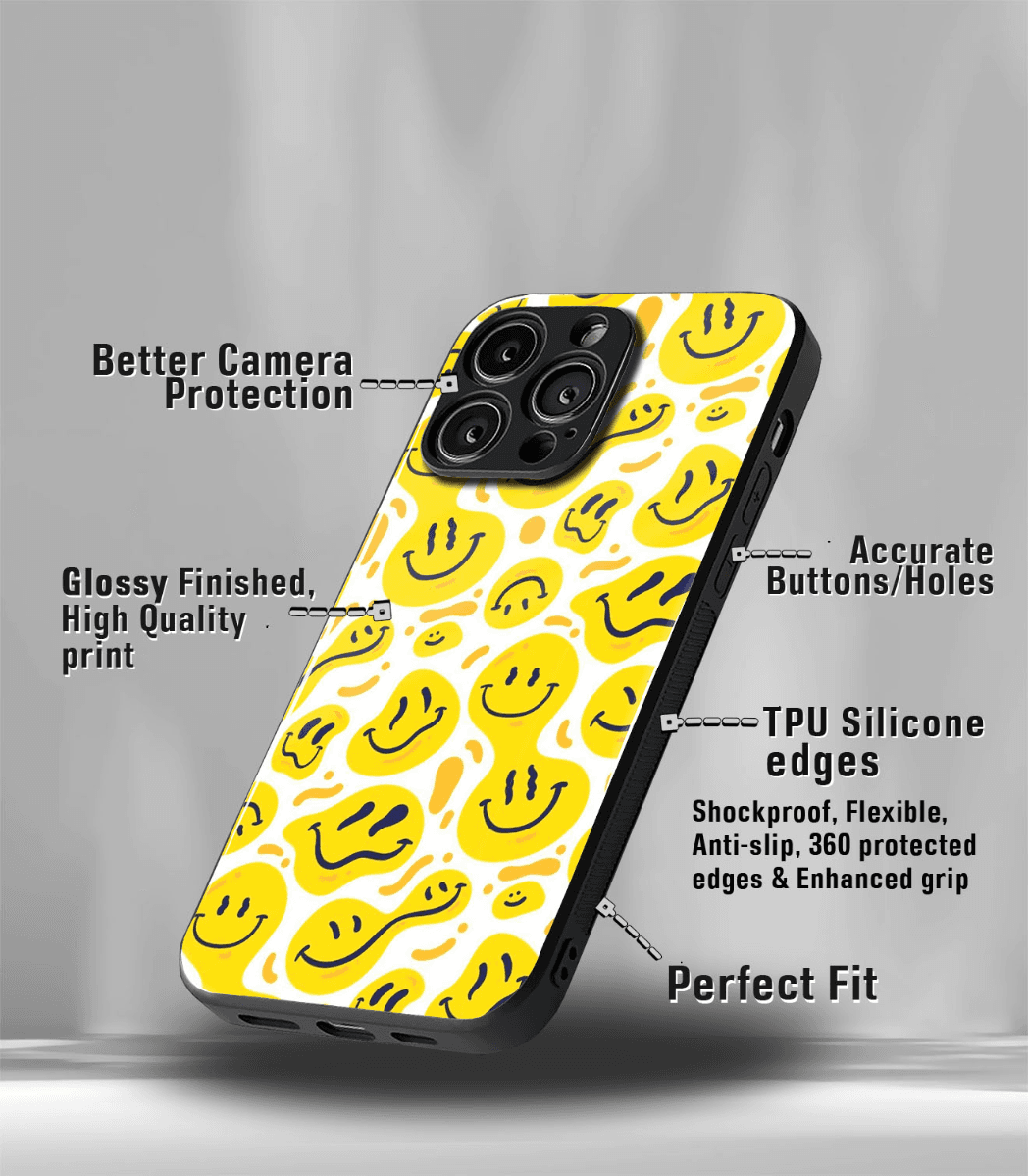 aesthetic bliss premium glossy phone case
