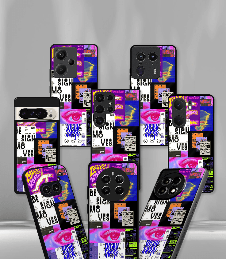 aesthetic bliss premium glossy phone case