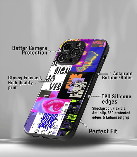 Aesthetic Bliss Premium Glossy Phone Case