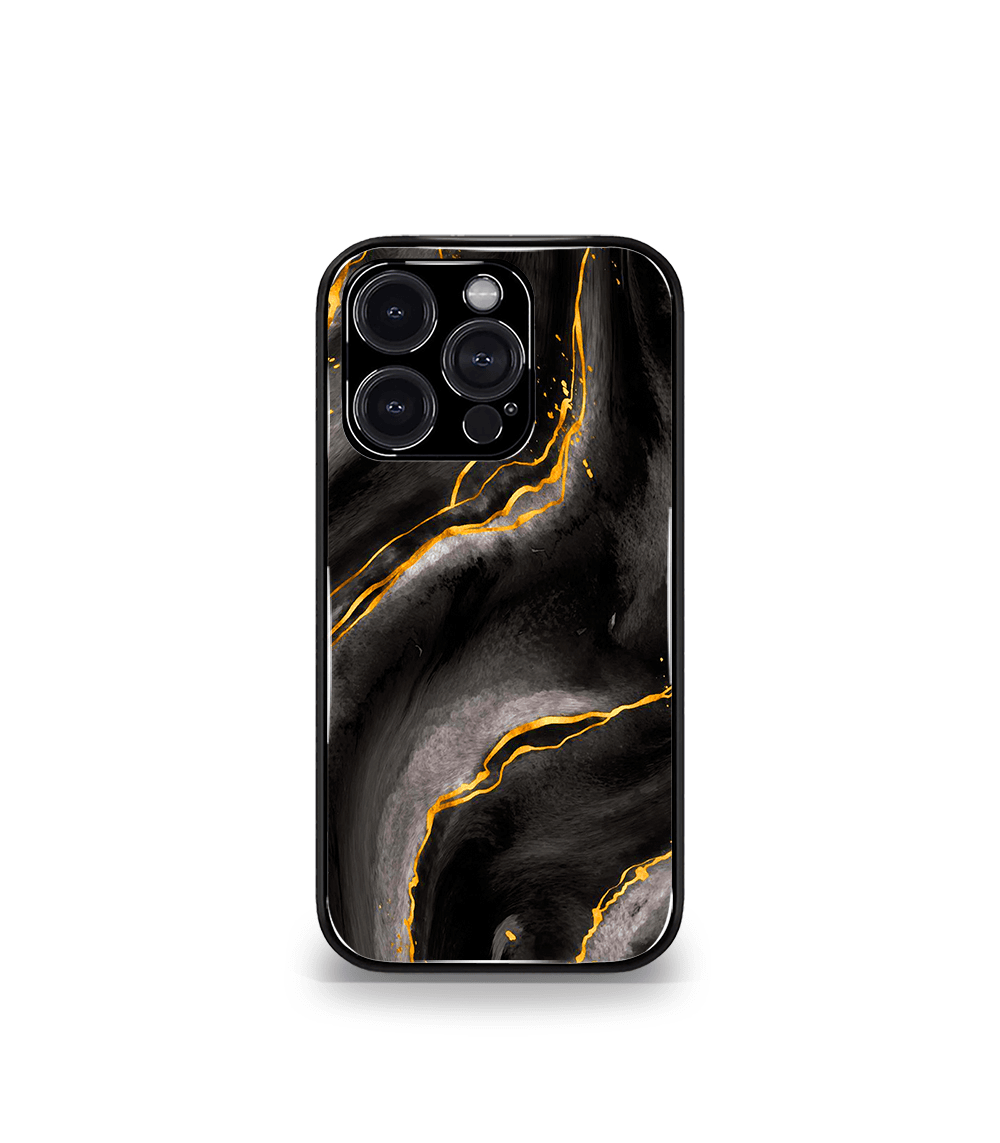 aesthetic bliss premium glossy phone case