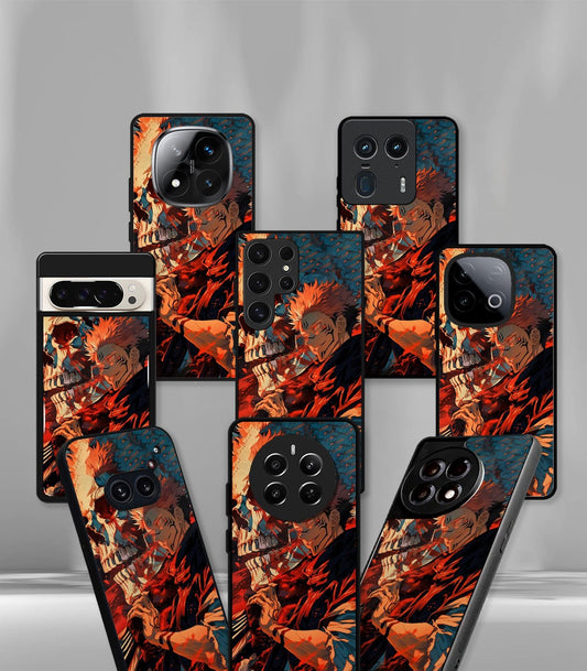 Anime printed Premium Glossy Phone Case compatible for all phone models