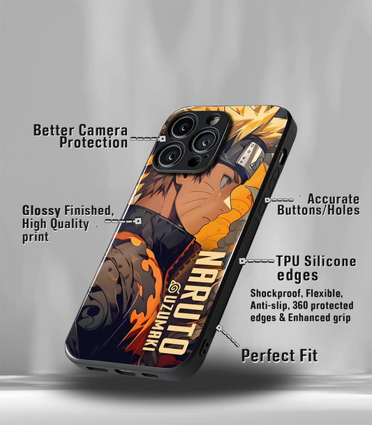 Anime printed Premium Glossy Phone Case compatible for all phone models