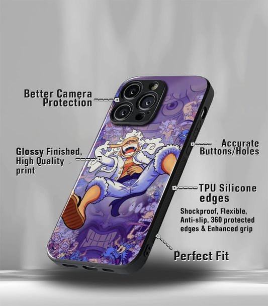 Anime printed Premium Glossy Phone Case compatible for all phone models
