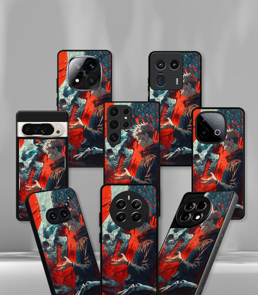Anime printed Premium Glossy Phone Case compatible for all phone models