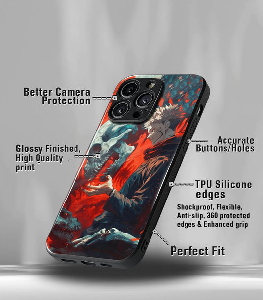Anime printed Premium Glossy Phone Case compatible for all phone models
