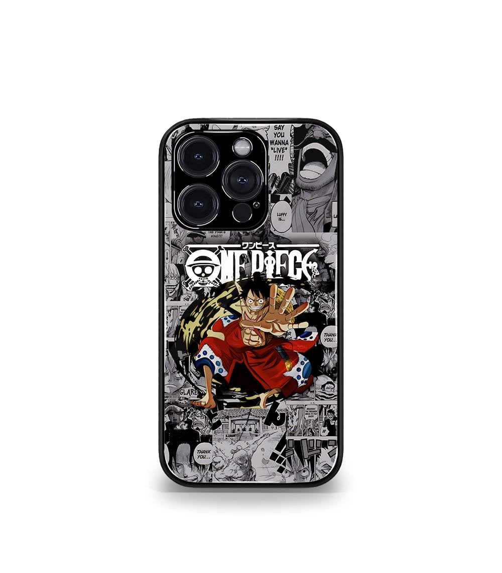 anime printed premium glossy phone case compatible for all phone models