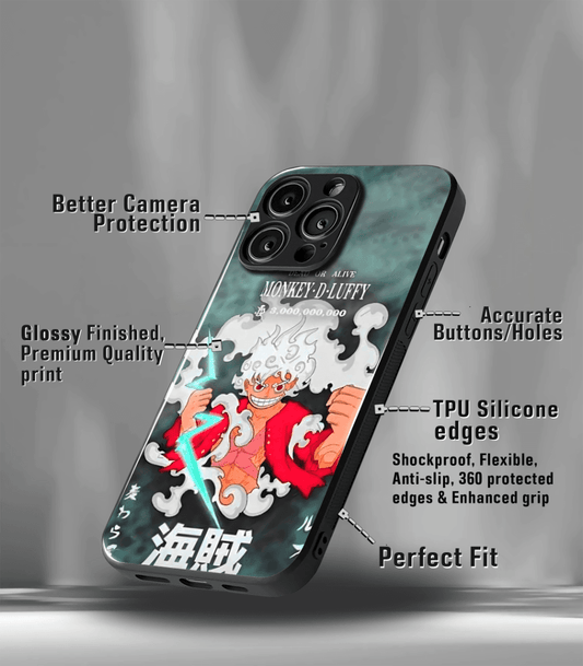 Anime printed Premium Glossy Phone Case compatible for all phone models