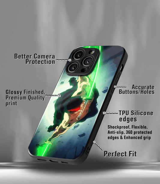 Anime printed Premium Glossy Phone Case compatible for all phone models