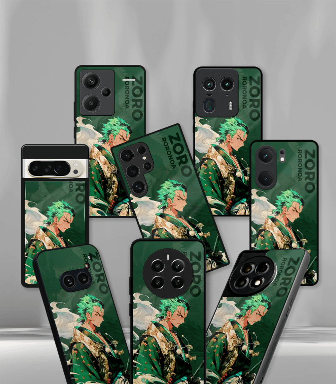 anime printed premium glossy phone case compatible for all phone models