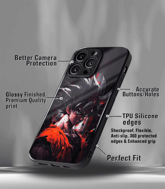 Anime printed Premium Glossy Phone Case compatible for all phone models