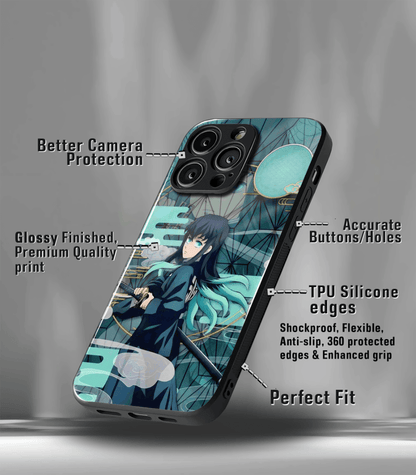 Anime printed Premium Glossy Phone Case compatible for all phone models