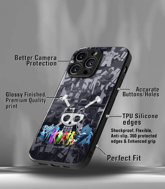 Anime printed Premium Glossy Phone Case compatible for all phone models