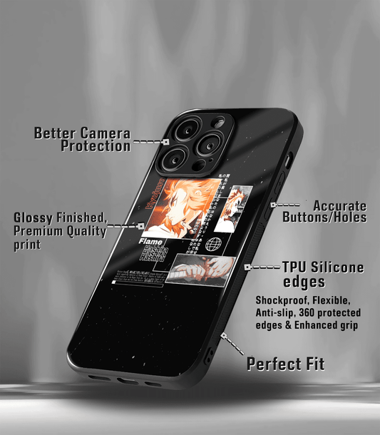 Anime printed Premium Glossy Phone Case compatible for all phone models