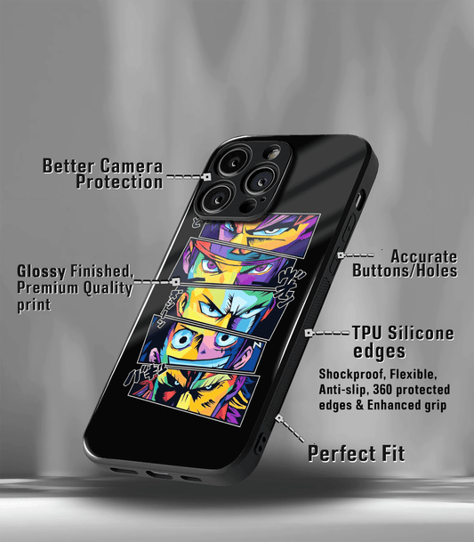 Anime printed Premium Glossy Phone Case compatible for all phone models