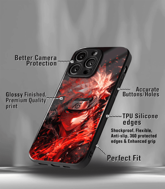 Anime printed Premium Glossy Phone Case compatible for all phone models