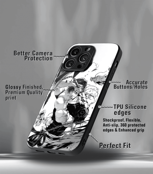 Anime printed Premium Glossy Phone Case compatible for all phone models