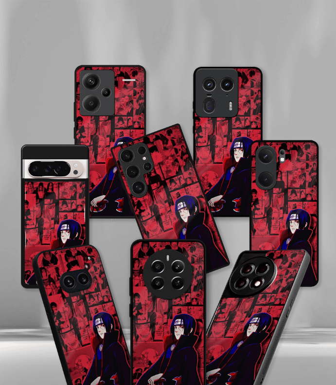 anime printed premium glossy phone case compatible for all phone models