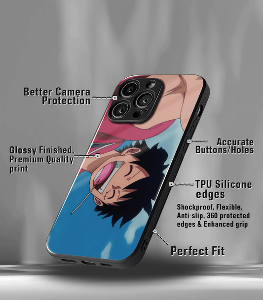 Anime printed Premium Glossy Phone Case compatible for all phone models