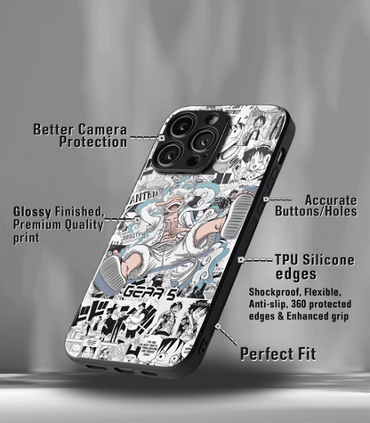 Anime printed Premium Glossy Phone Case compatible for all phone models