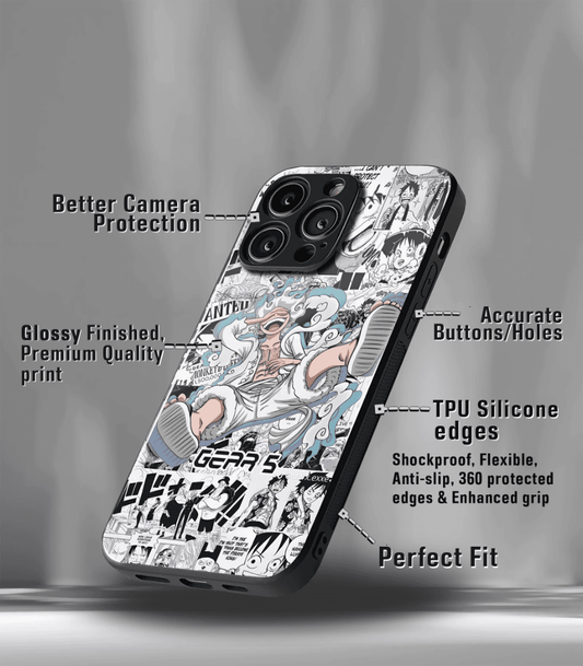 Anime printed Premium Glossy Phone Case compatible for all phone models