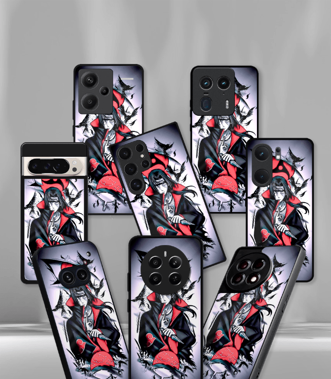 anime printed premium glossy phone case compatible for all phone models