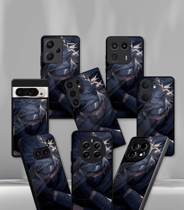 anime printed premium glossy phone case compatible for all phone models