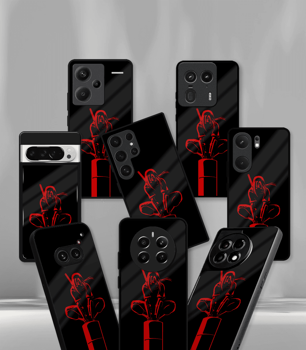 anime printed premium glossy phone case compatible for all phone models