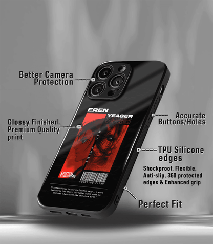 Anime printed Premium Glossy Phone Case compatible for all phone models