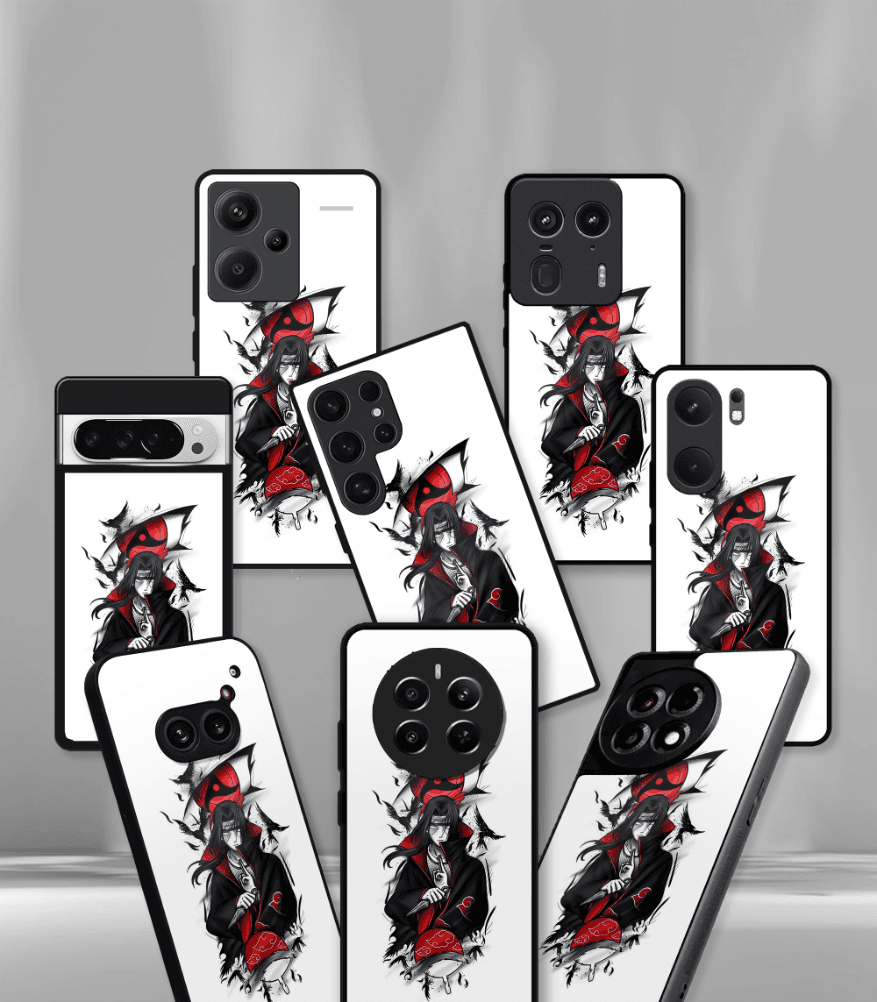 anime printed premium glossy phone case compatible for all phone models