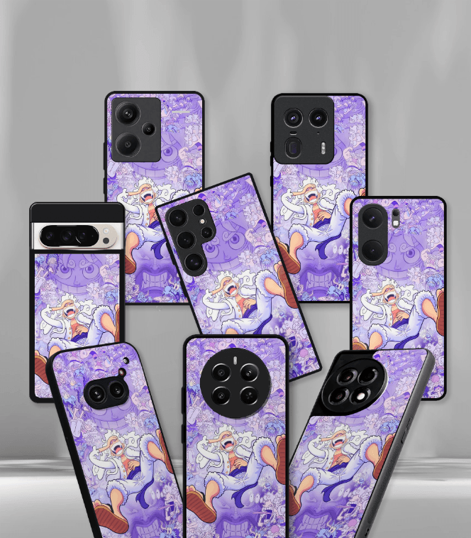 anime printed premium glossy phone case compatible for all phone models